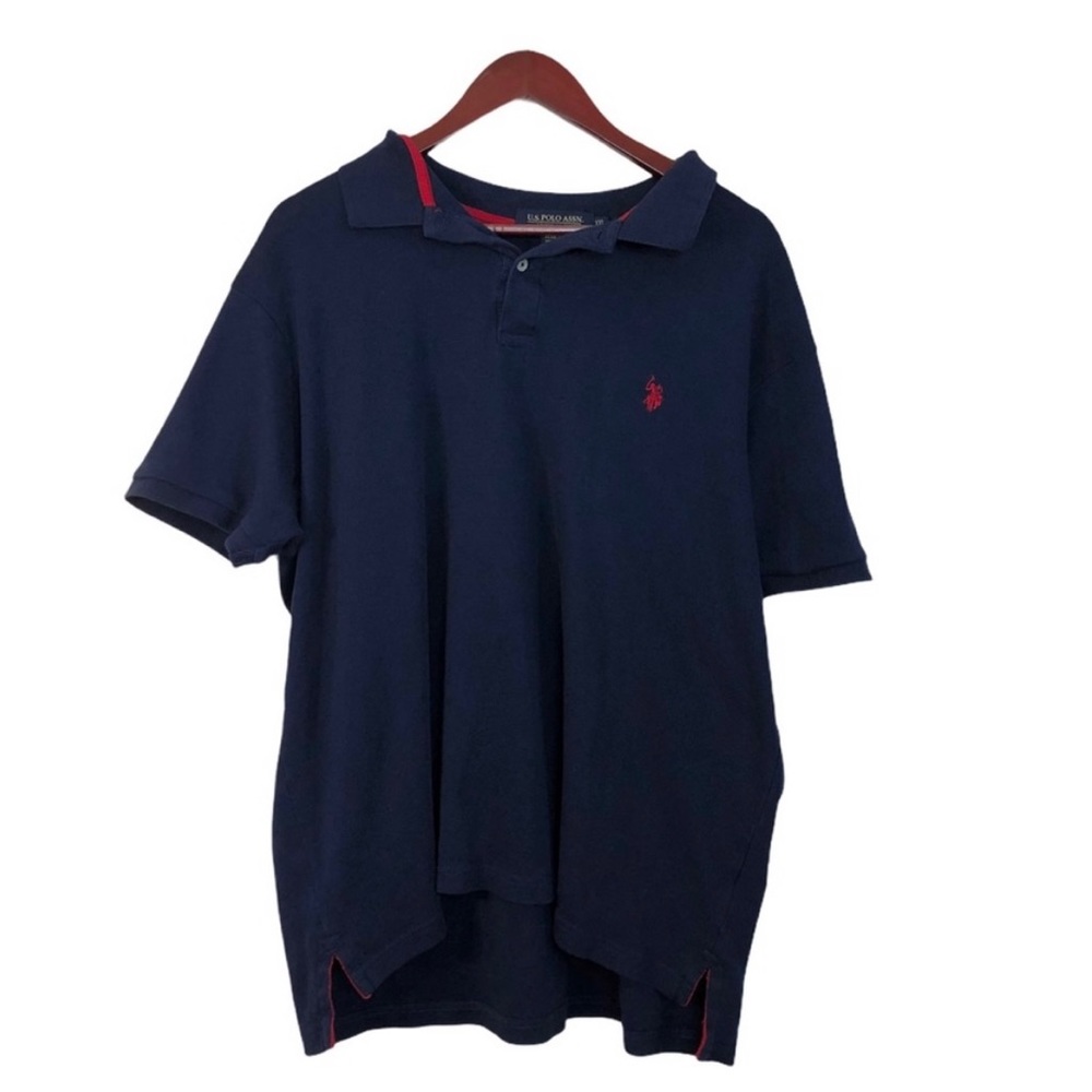 US Polo Assn. Men’s Dark Blue Short Sleeve Shirt